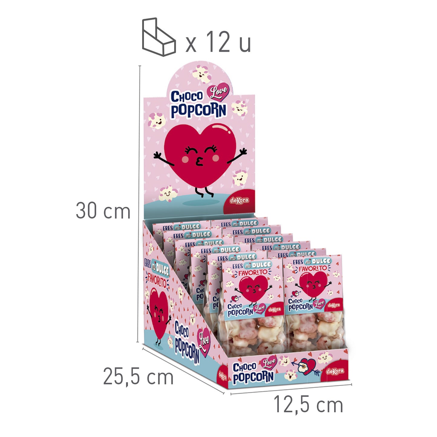CHOCO POP-CORN LOVE 45GR