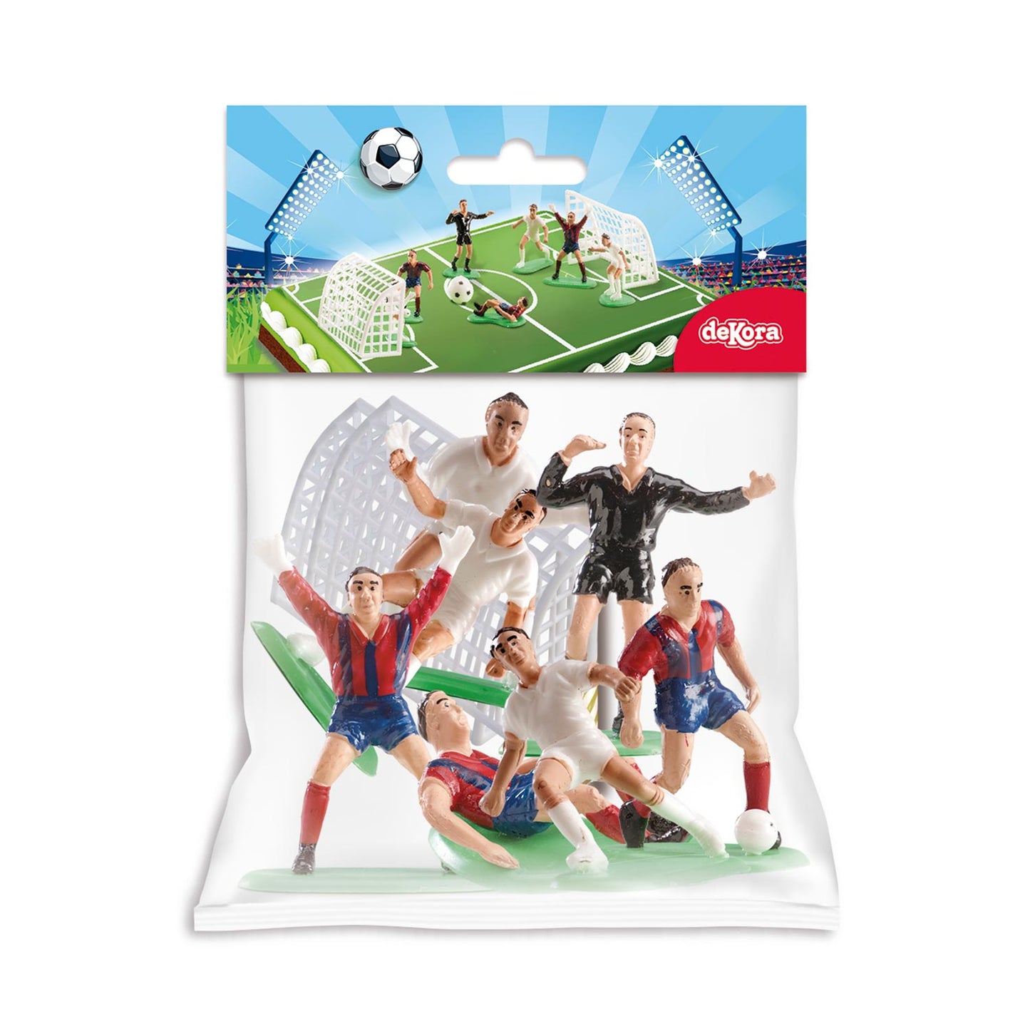 KIT PVC FÚTBOL PARA DECORAR TARTAS