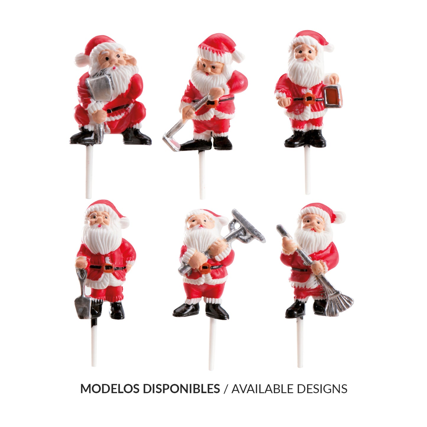 KIT RETAIL DECORACIÓN TARTA PAPÁ NOEL