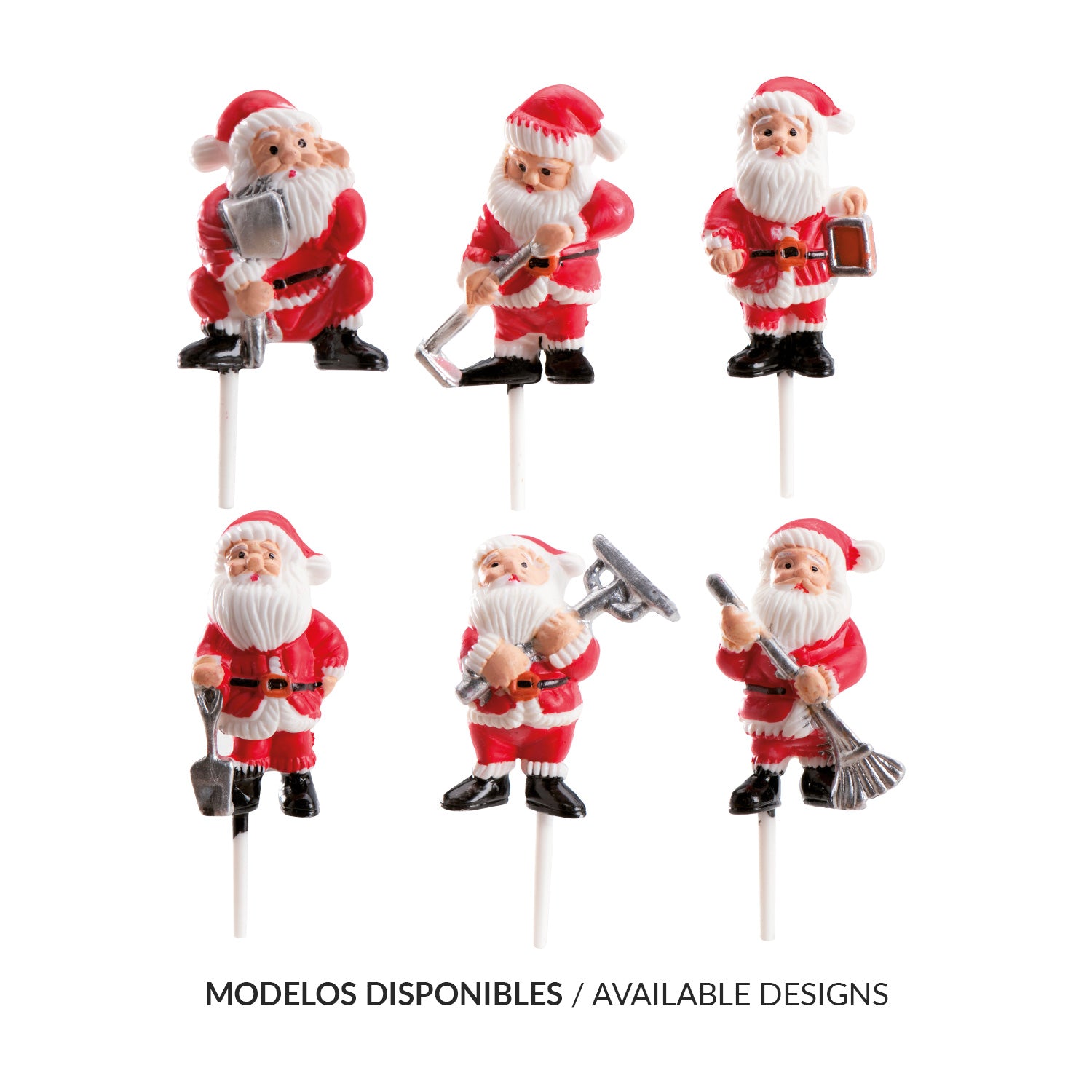KIT RETAIL DECORACIÓN TARTA PAPÁ NOEL