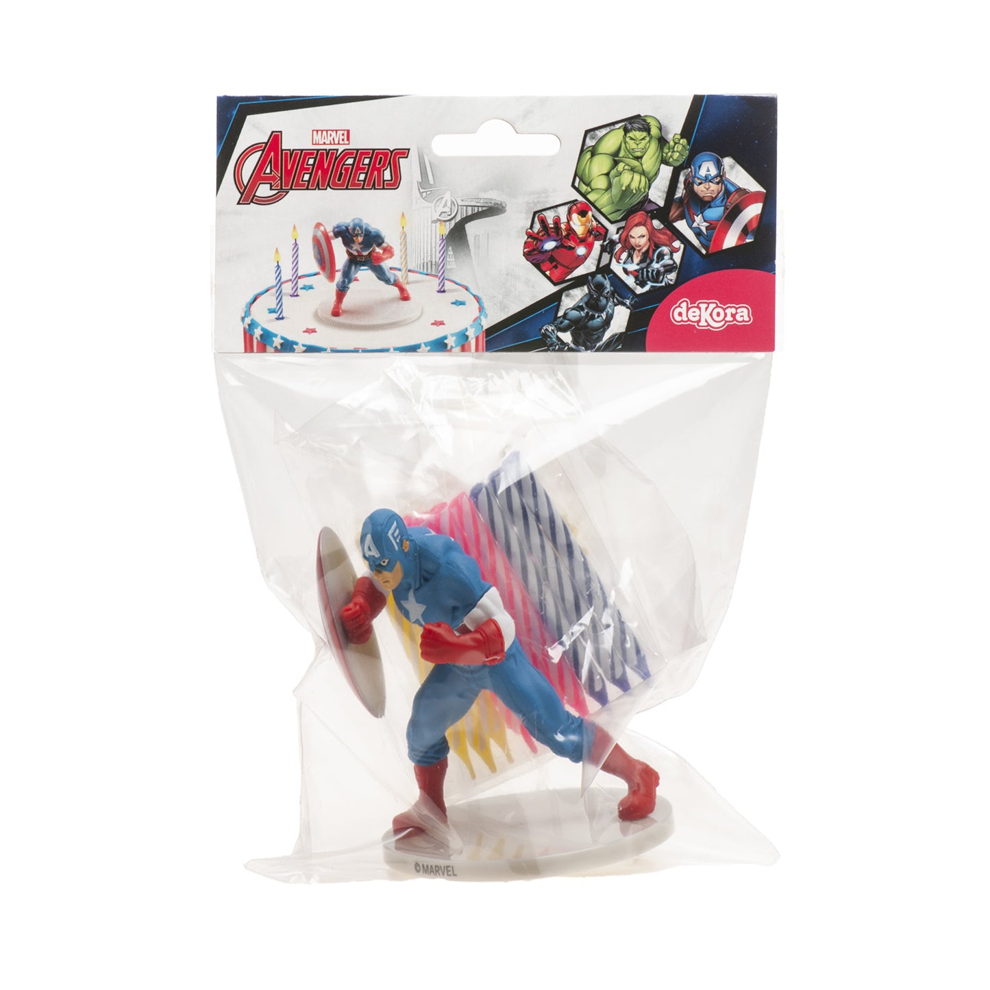 KIT PVC CAP AMERICA CON VELAS