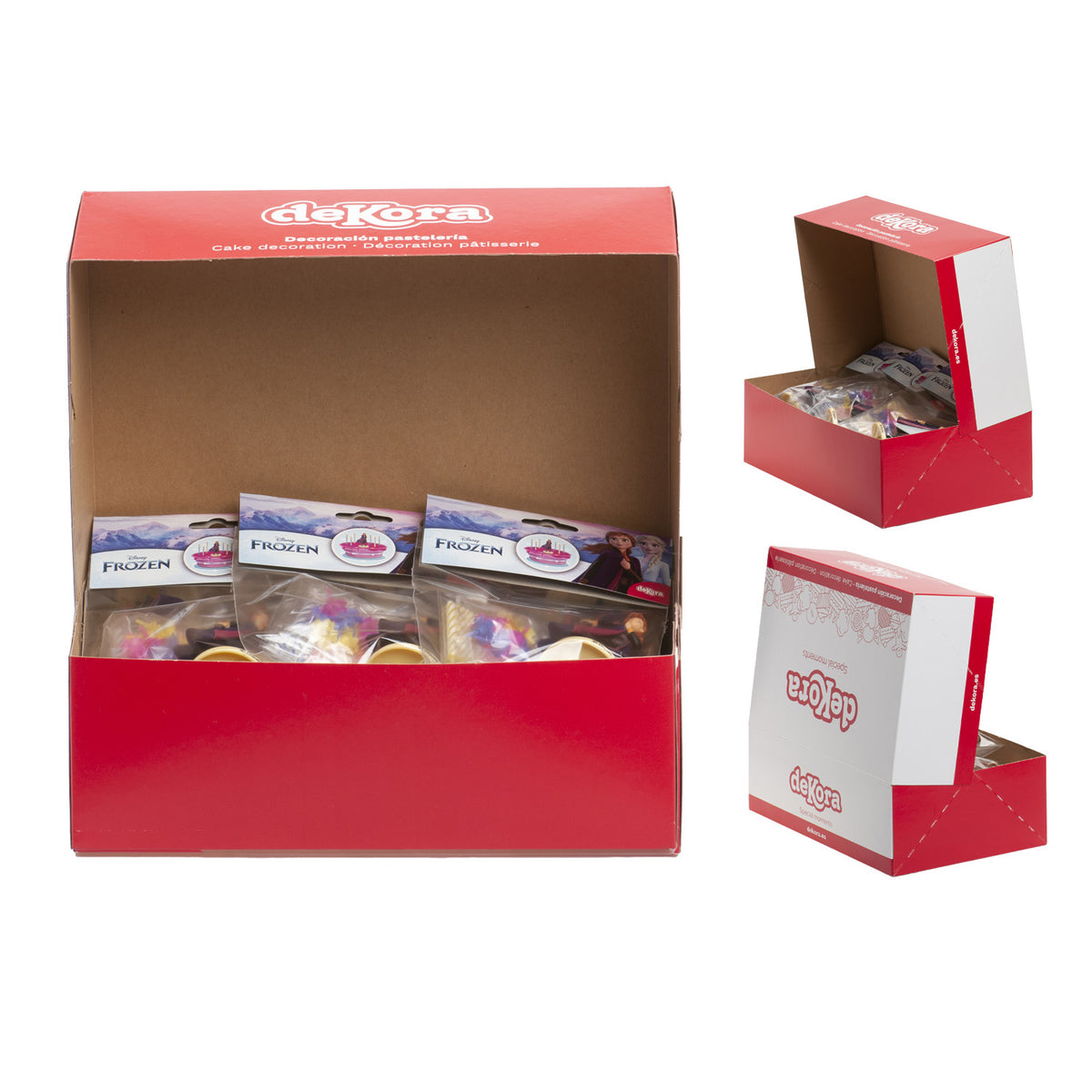 KIT PVC RETAIL ANNA AVEC 10 BOUGIES POUR DÉCORER LES GÂTEAUX