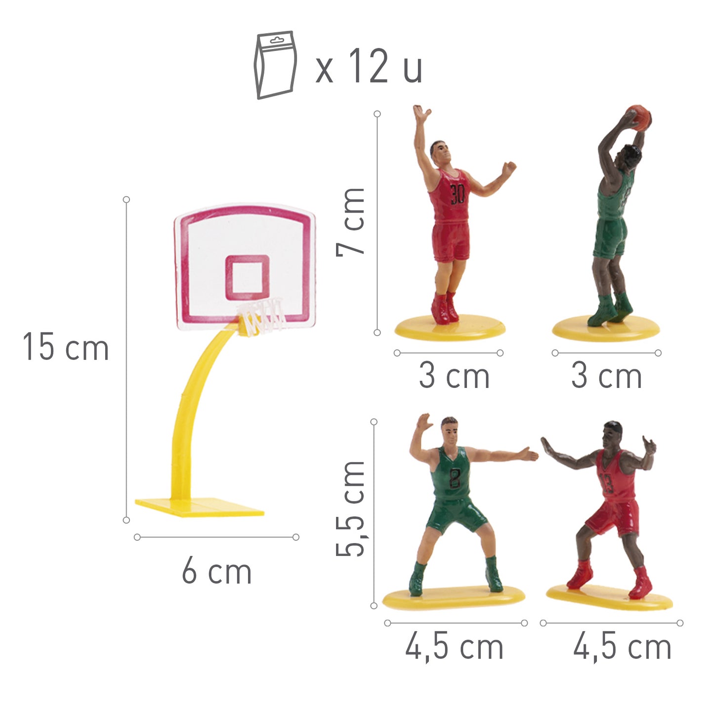  KIT PVC BASQUETE E CESTA