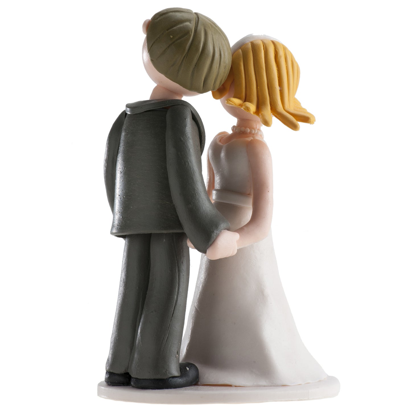 SPOSI CHE SI TENGONO PER MANO IN ARGILLA 14 CM