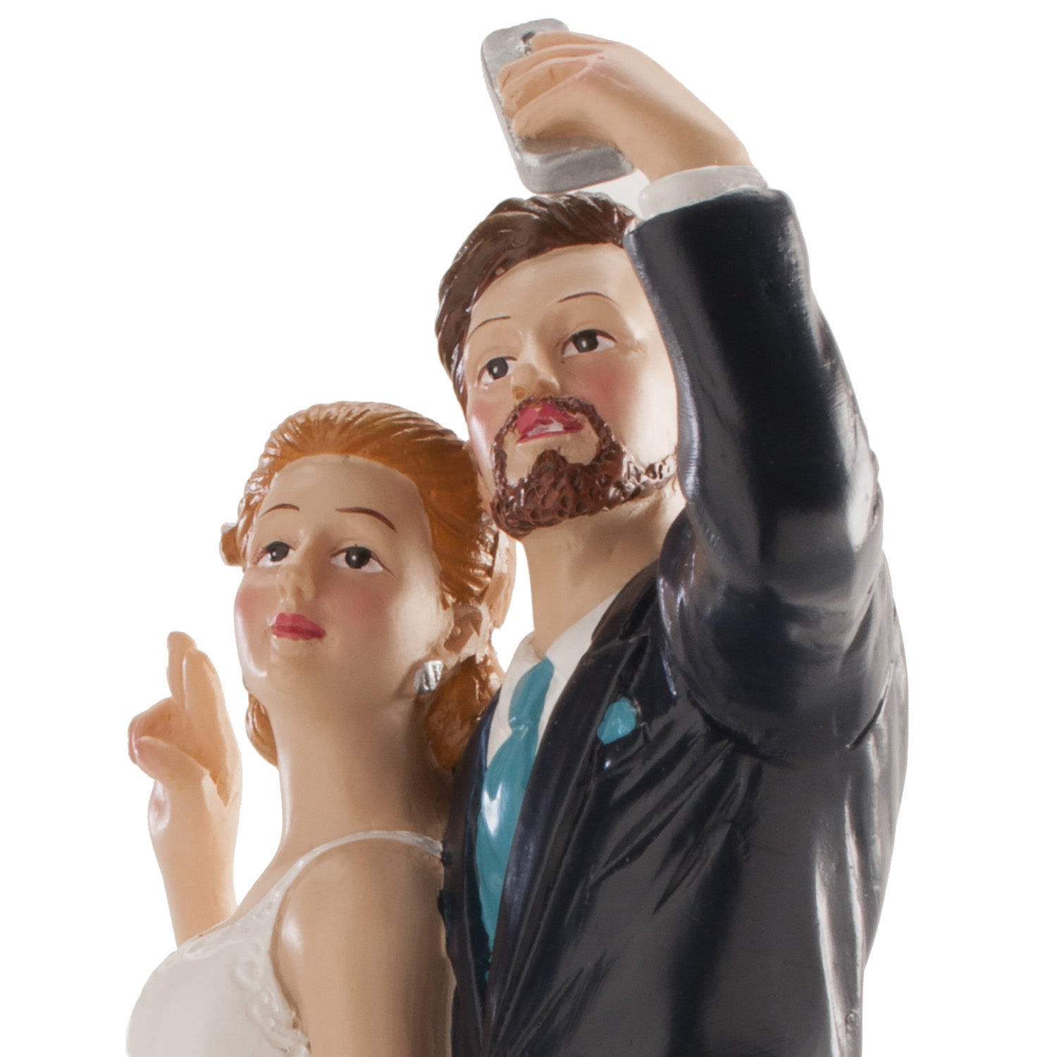 COUPLE DE MARIAGE SELFIE 20 CM