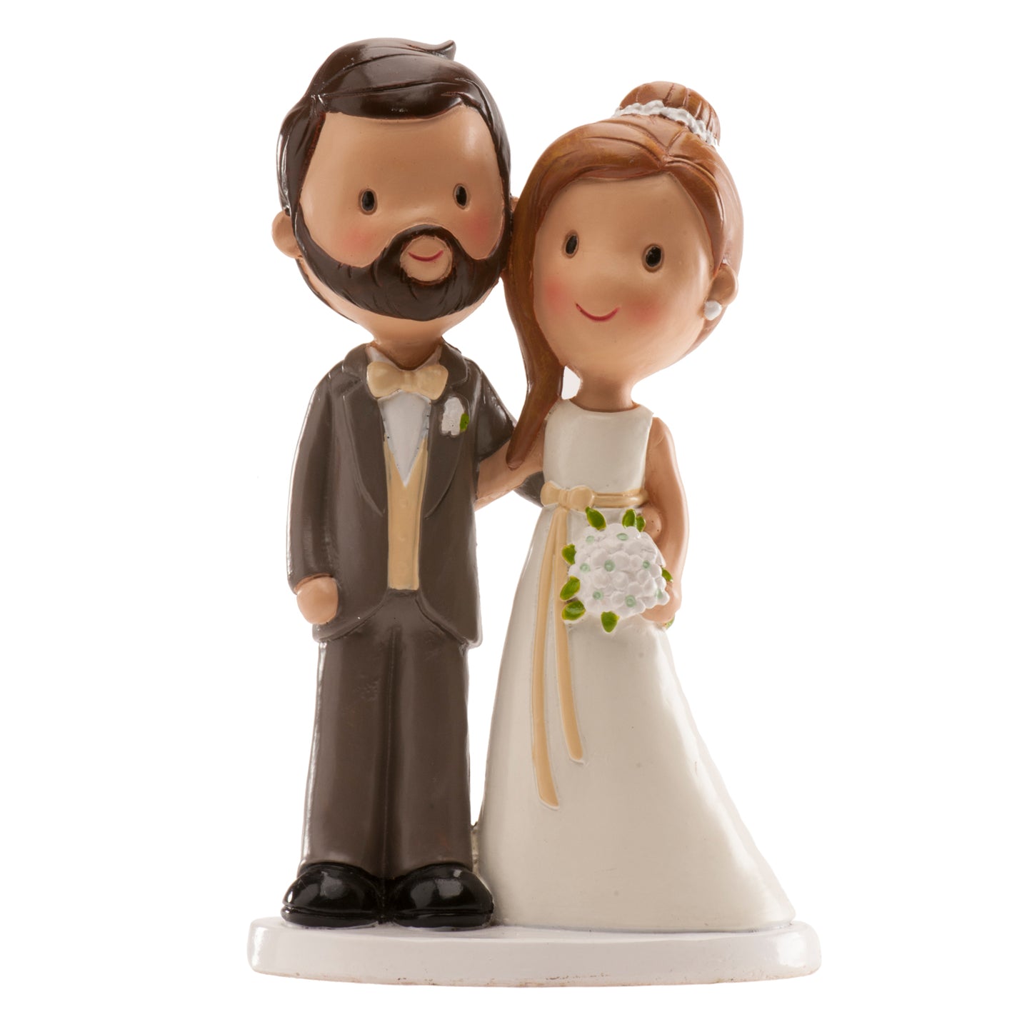 COUPLE DE MARIAGE "OLD FASHION" 14 CM