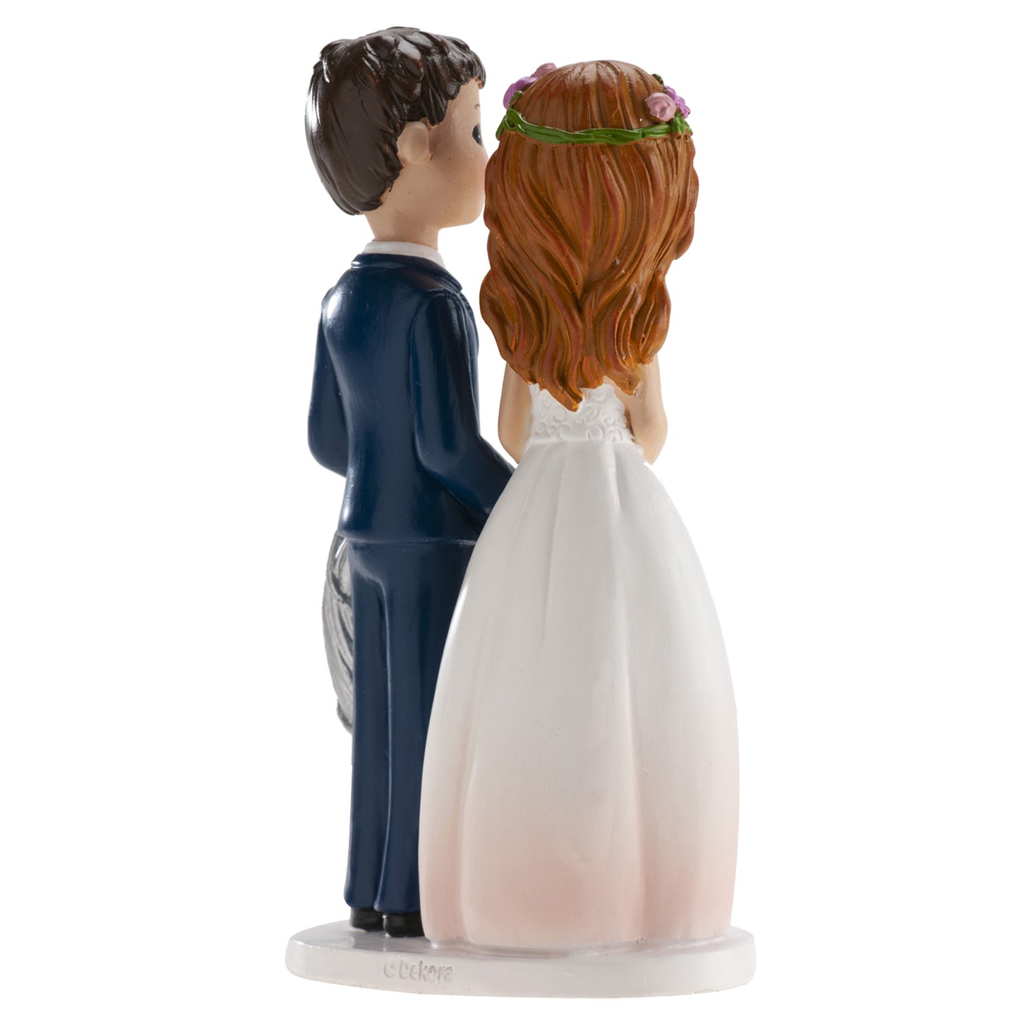 COUPLE DE MARIAGE COEUR 16CM