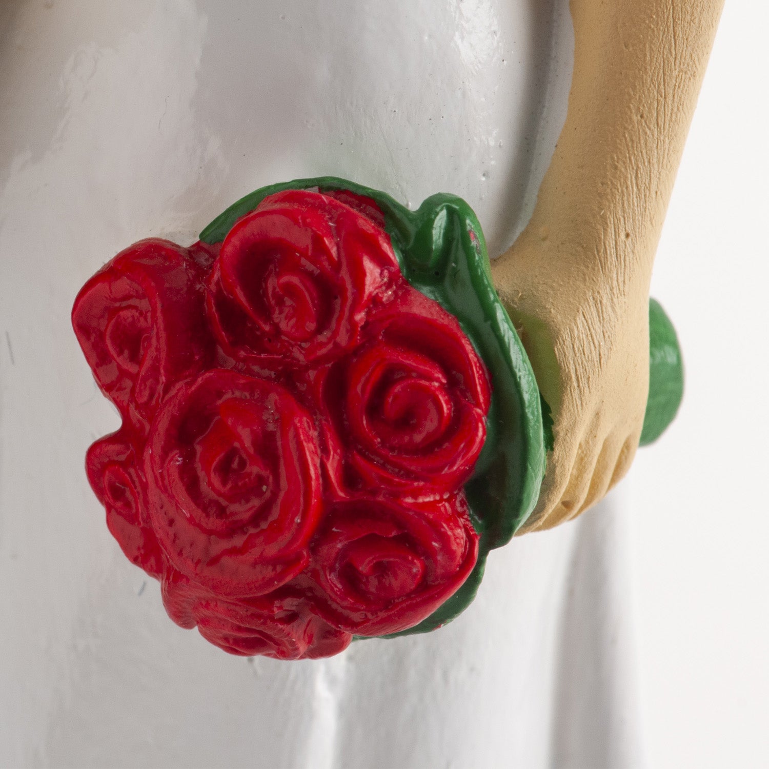 PAREJA DE BODA COGIDOS DE LA MANO 18CM