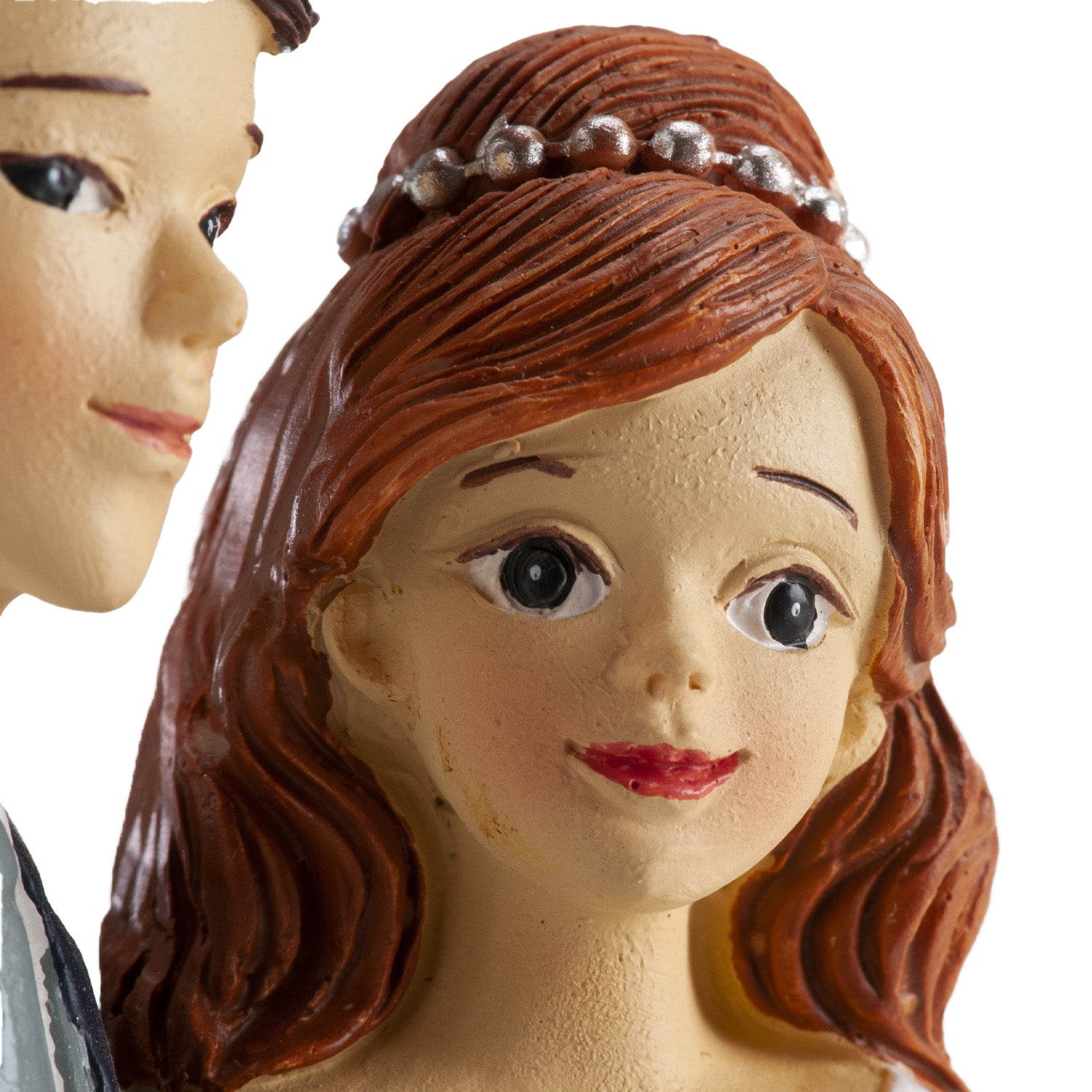 PAREJA DE BODA COGIDOS DE LA MANO 18CM