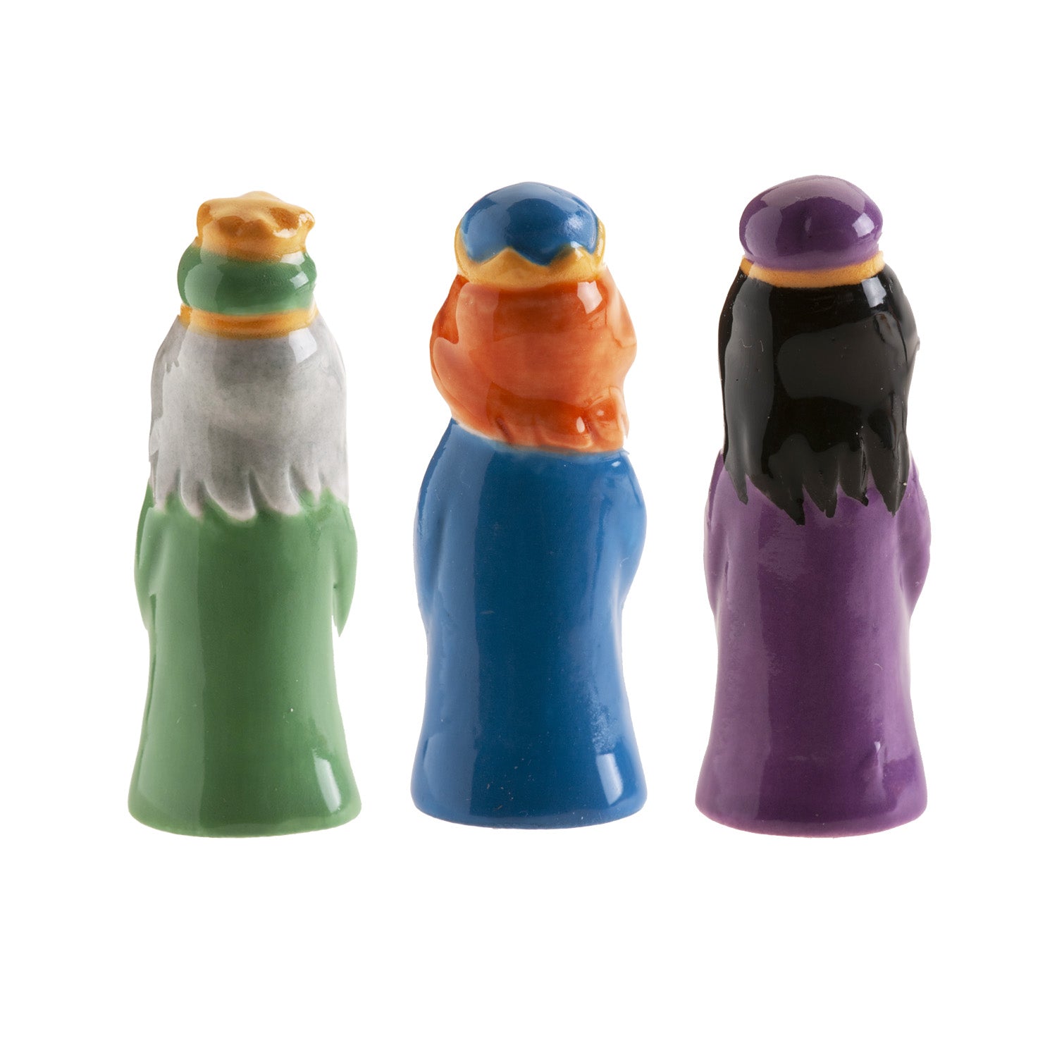 FIGURA DONNE IN CERAMICA DELL'ORIENTE TORTA DEL RE 3~3.5CM