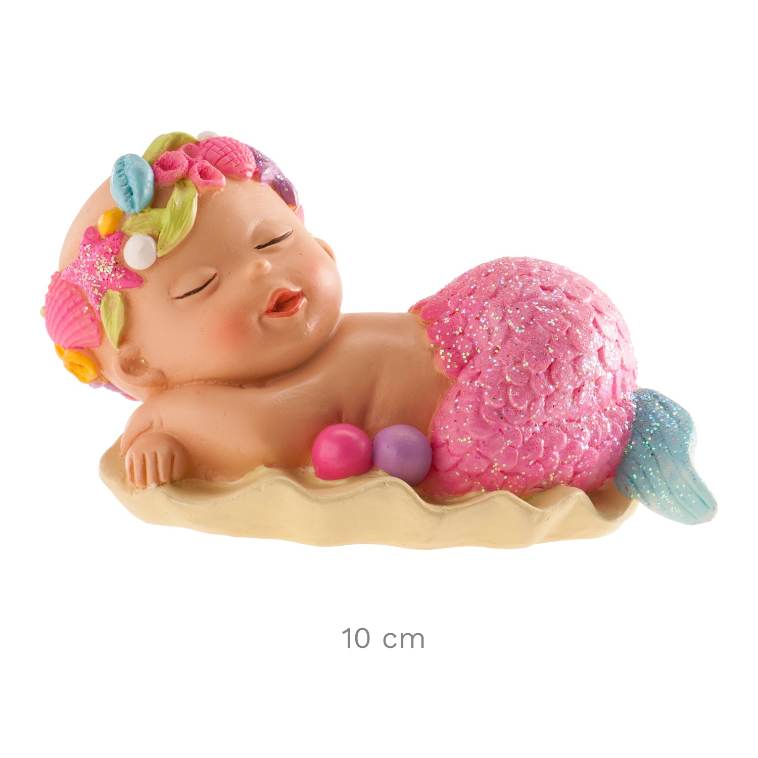 BATTESIMO BAMBINA SIRENETTA 10 CM