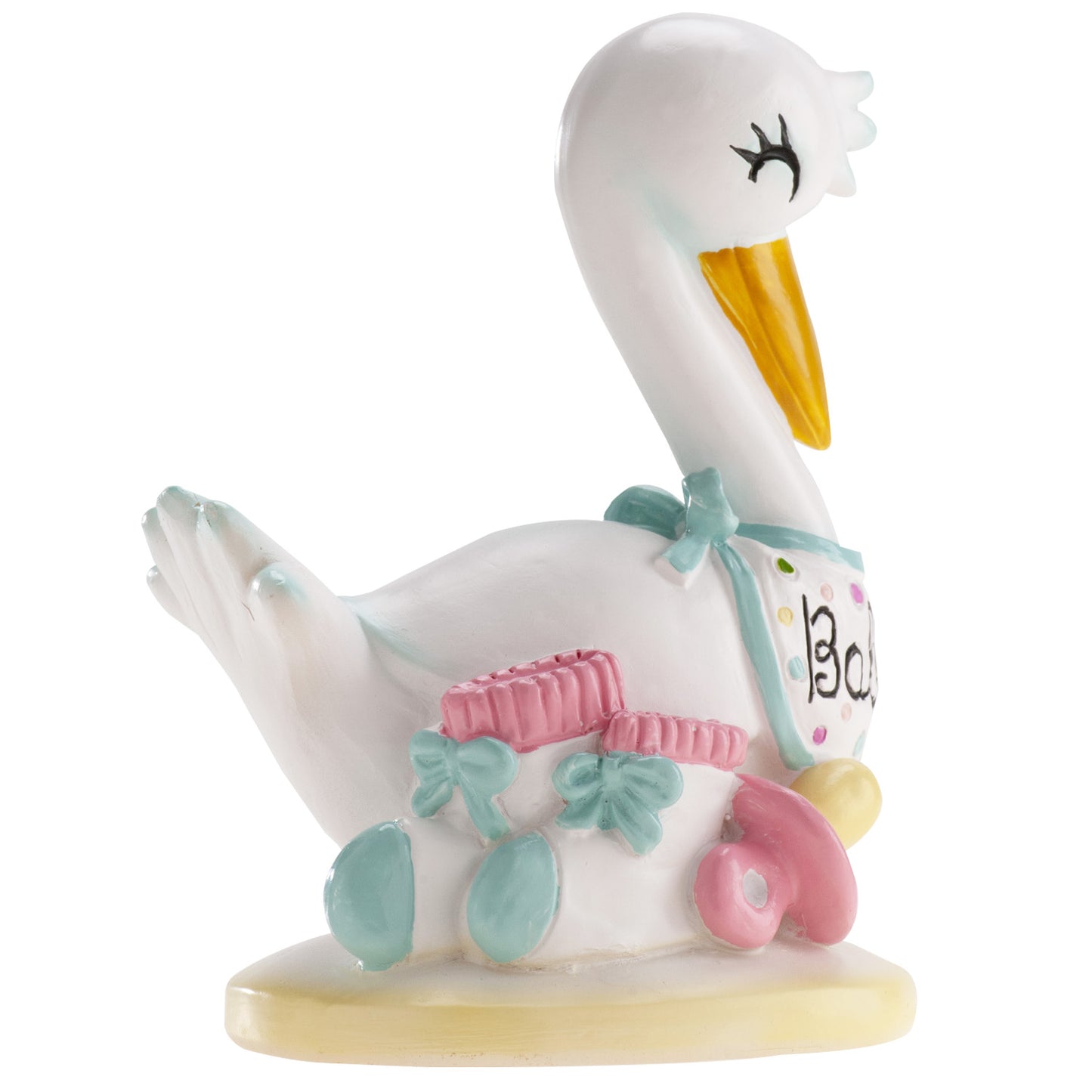 BATTESIMO CICOGNA BABY 10CM