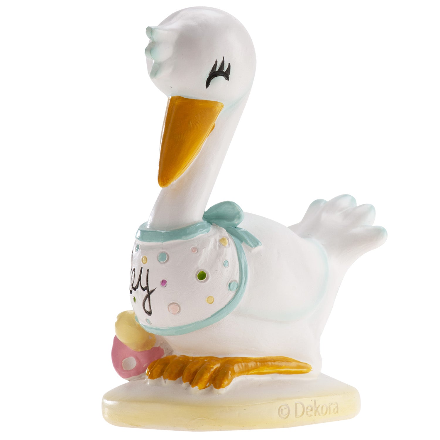 BATTESIMO CICOGNA BABY 10CM