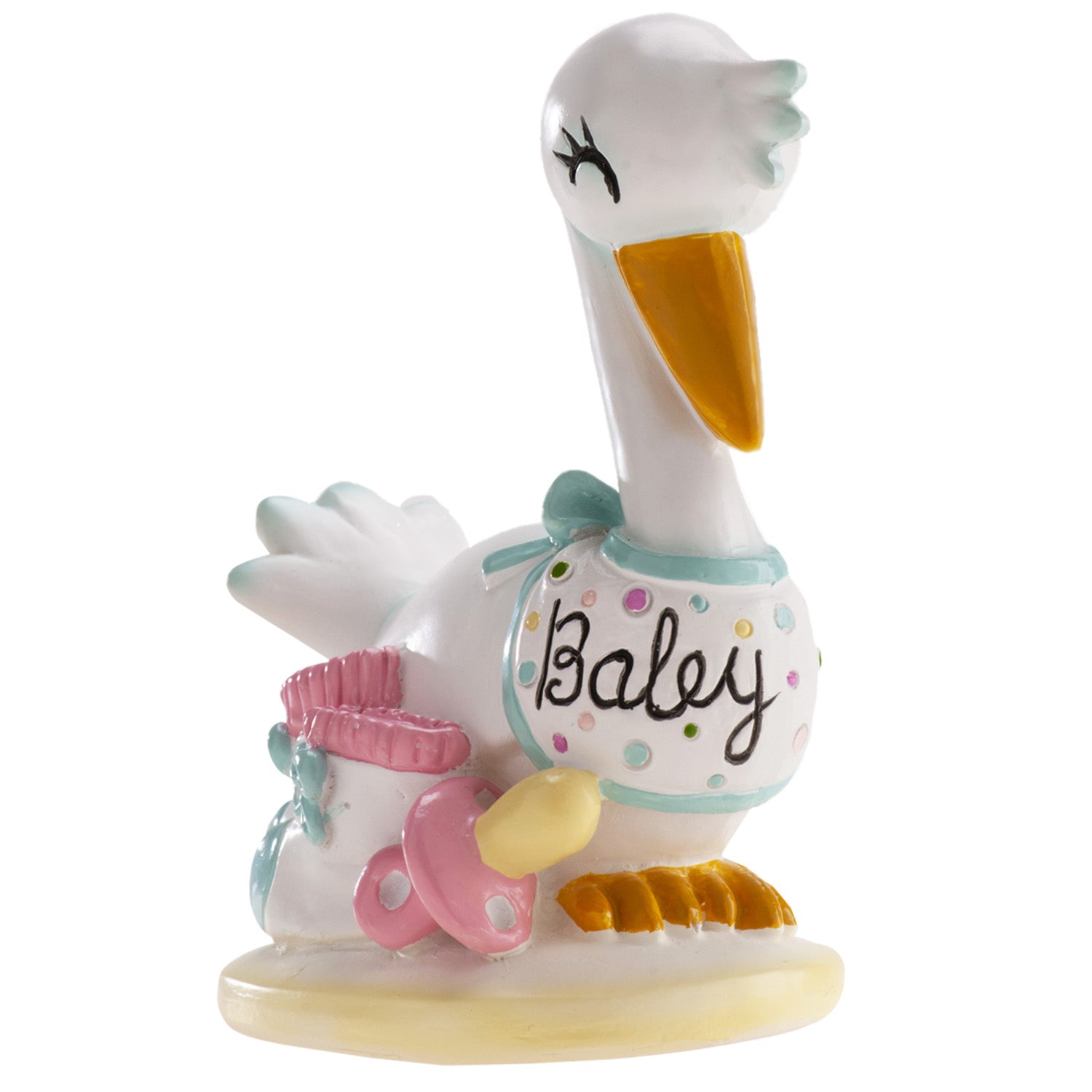 BATTESIMO CICOGNA BABY 10CM