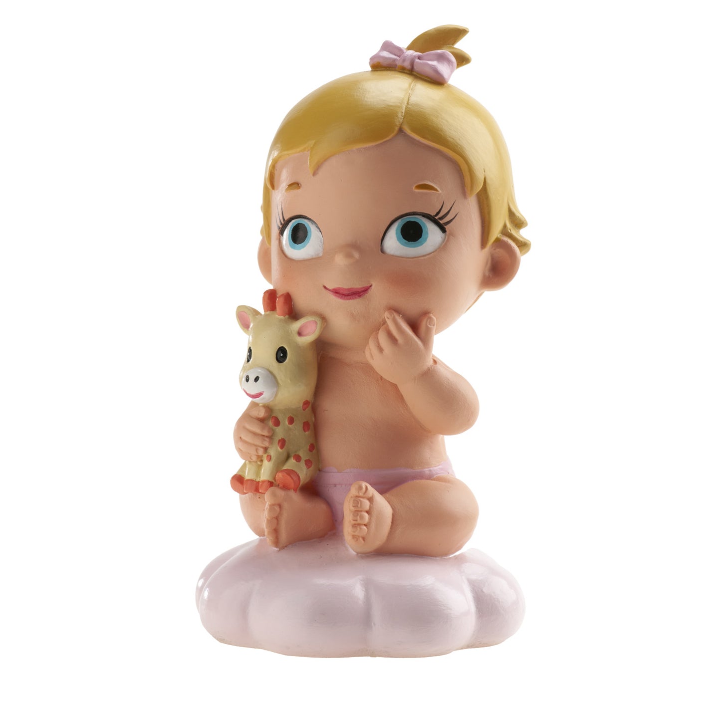 BATTESIMO BAMBINA PELUCHE GIRAFFA 10,5 X 6CM