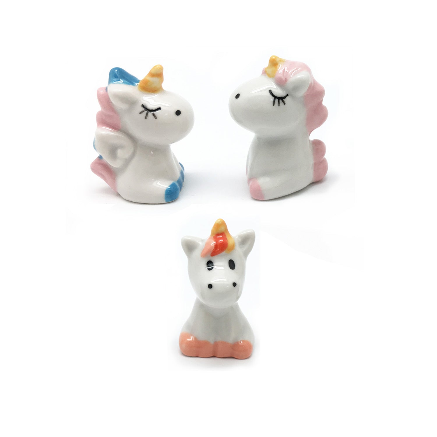 FIGURAS CERÁMICA ROSCÓN 3D UNICORNIO 3-3.5CM