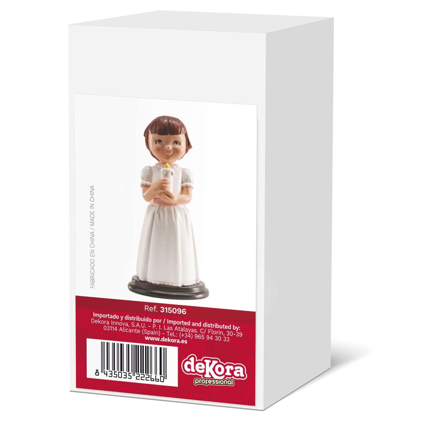 COMMUNION FIGURINE FILLE WICKED 13CM.