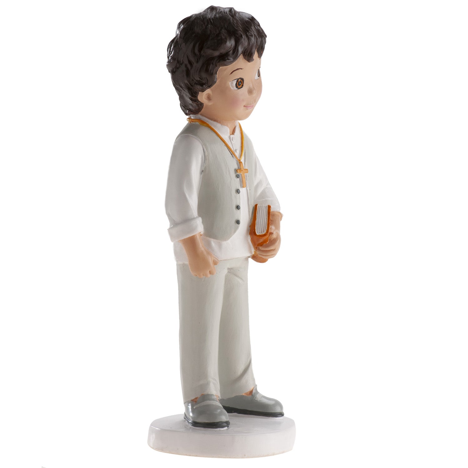 FIGURINE GÂTEAU COMMUNION GARÇON BRUNO 16,6CM
