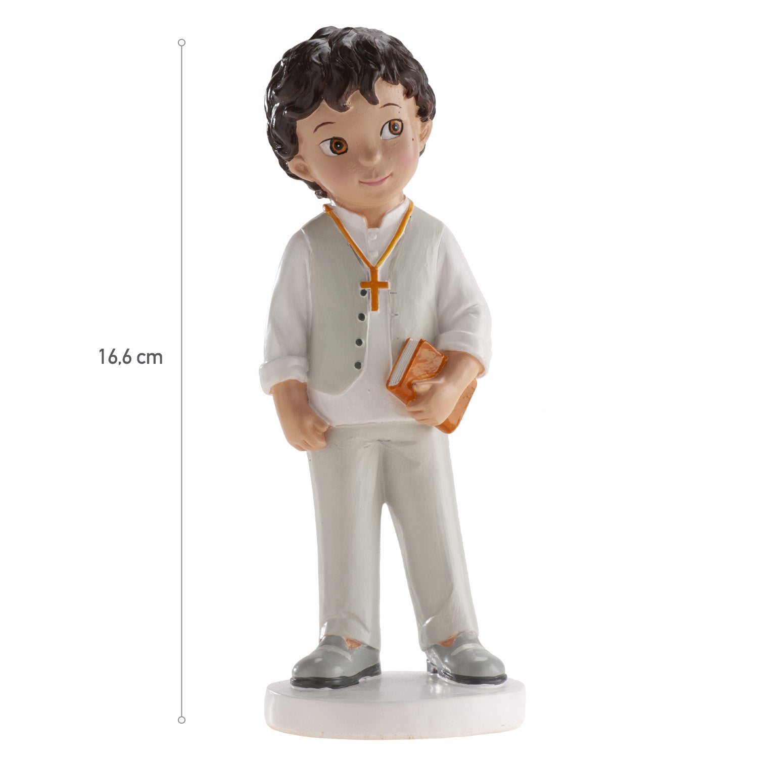 MENINO BOLO COMUNHÃO BRUNO 16,6CM