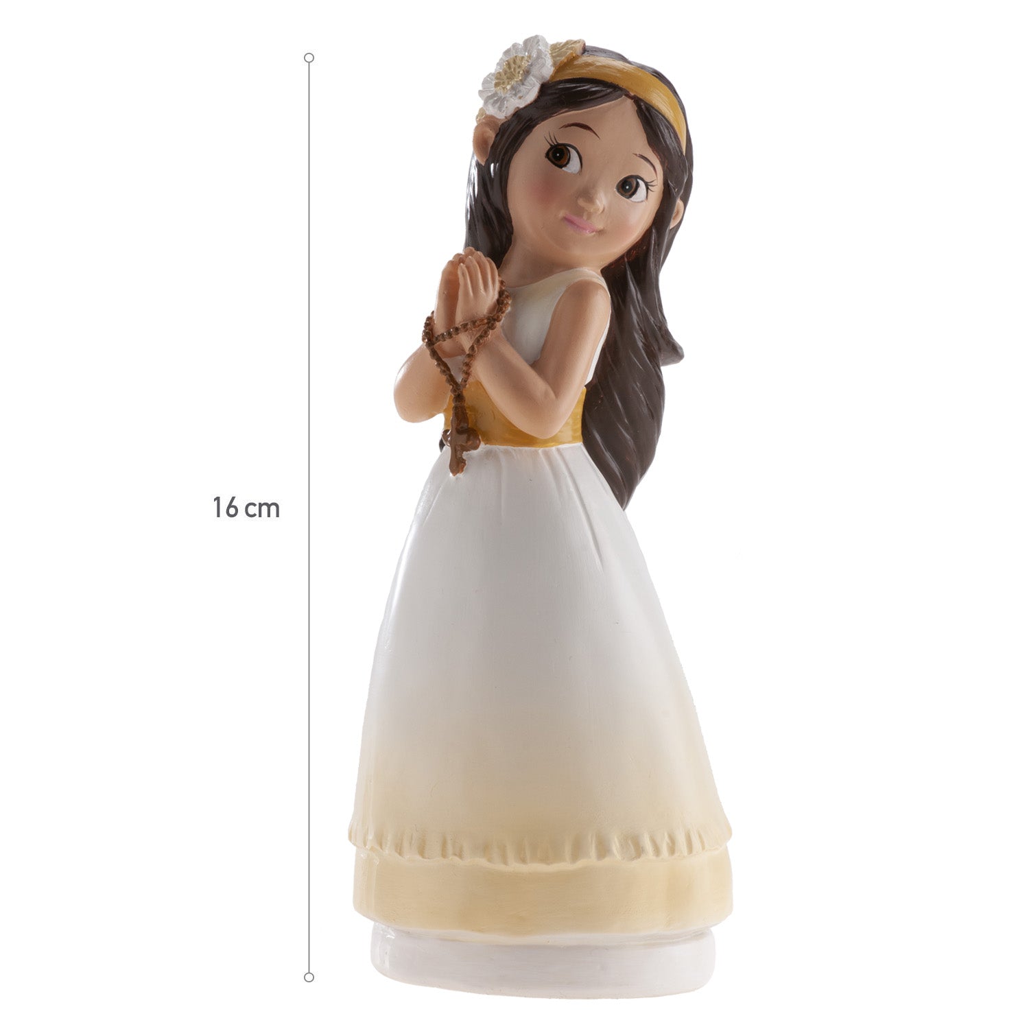 MENINA BOLO COMUNHÃO BELEN 16CM