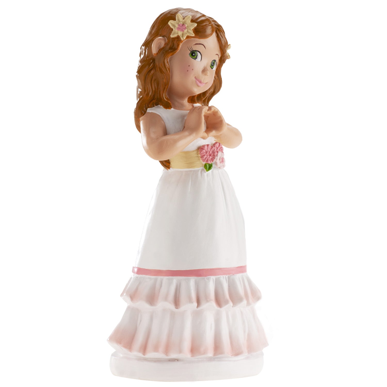 MENINA BOLO COMUNHÃO BETTY 16CM