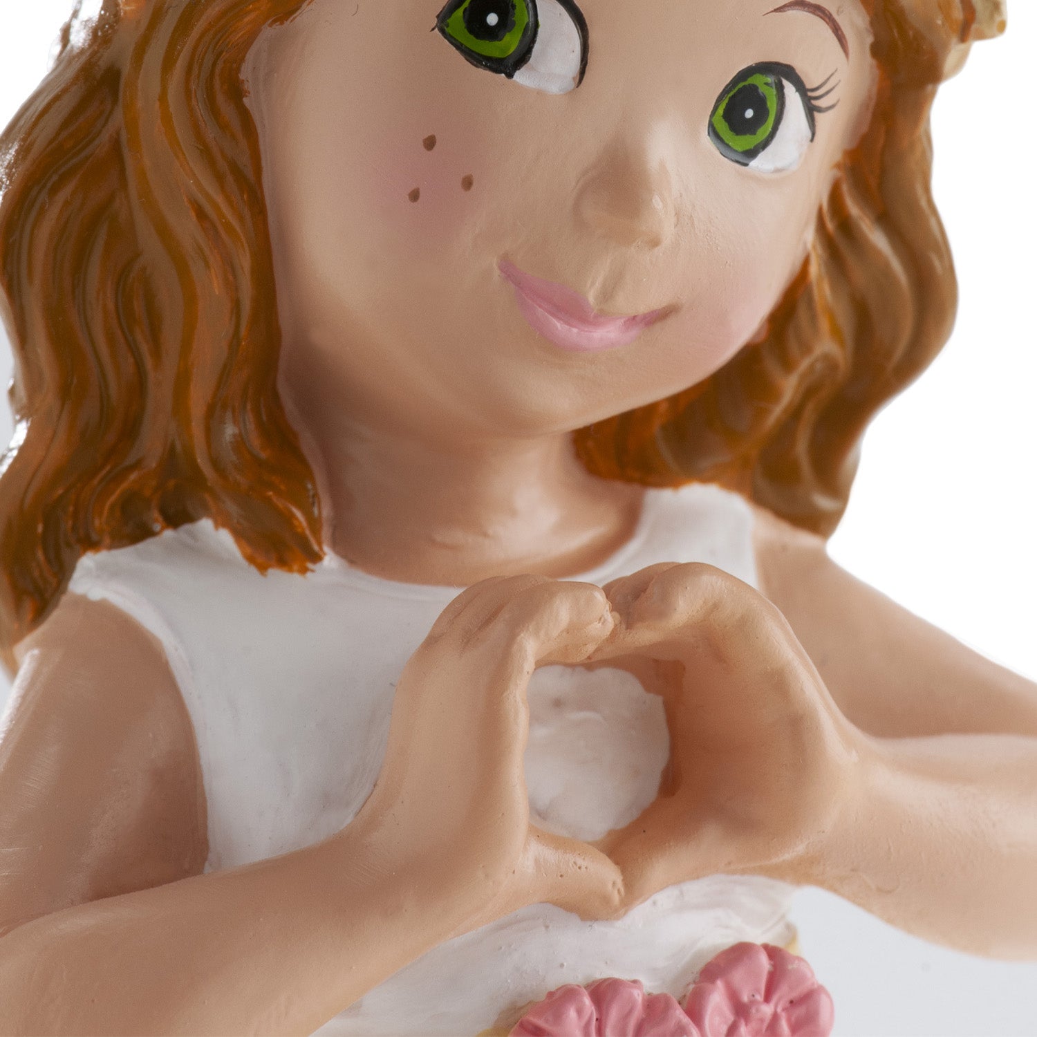 MENINA BOLO COMUNHÃO BETTY 16CM