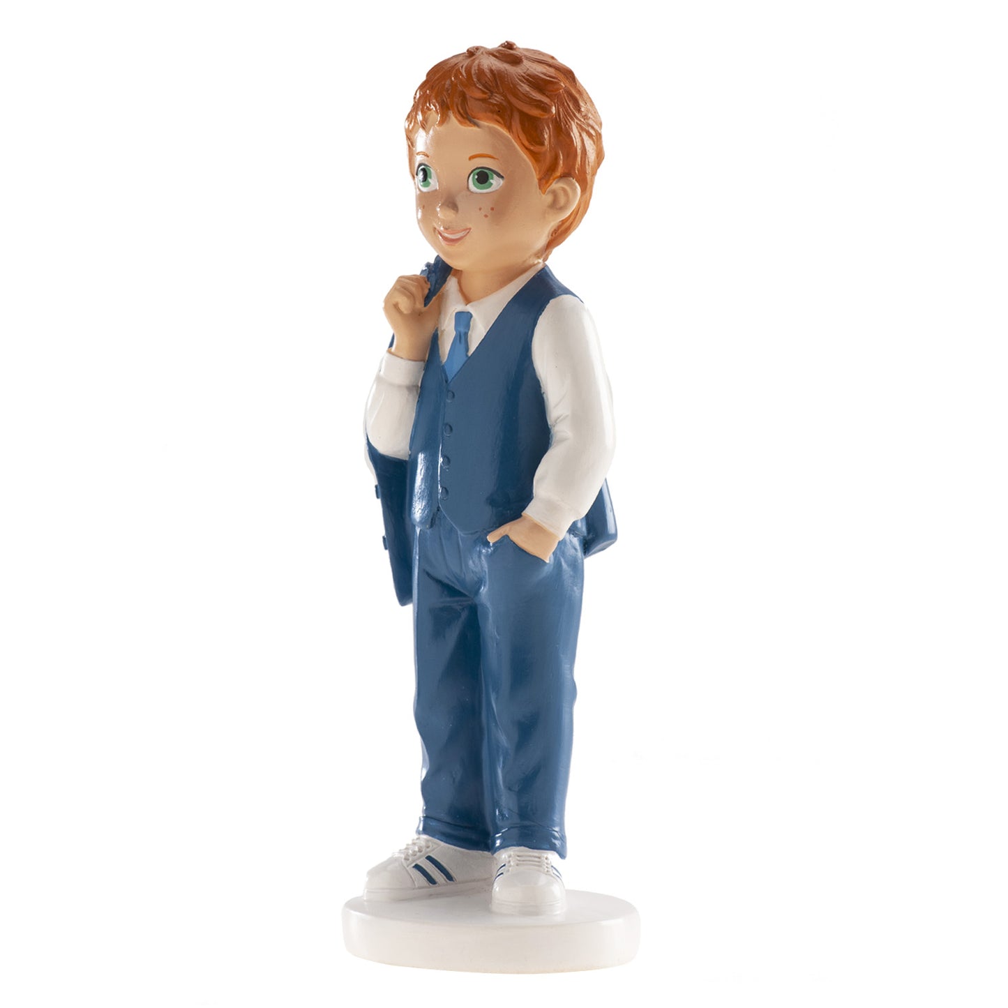FIGURINE COMMUNION GARÇON INFORMEL 16,4CM
