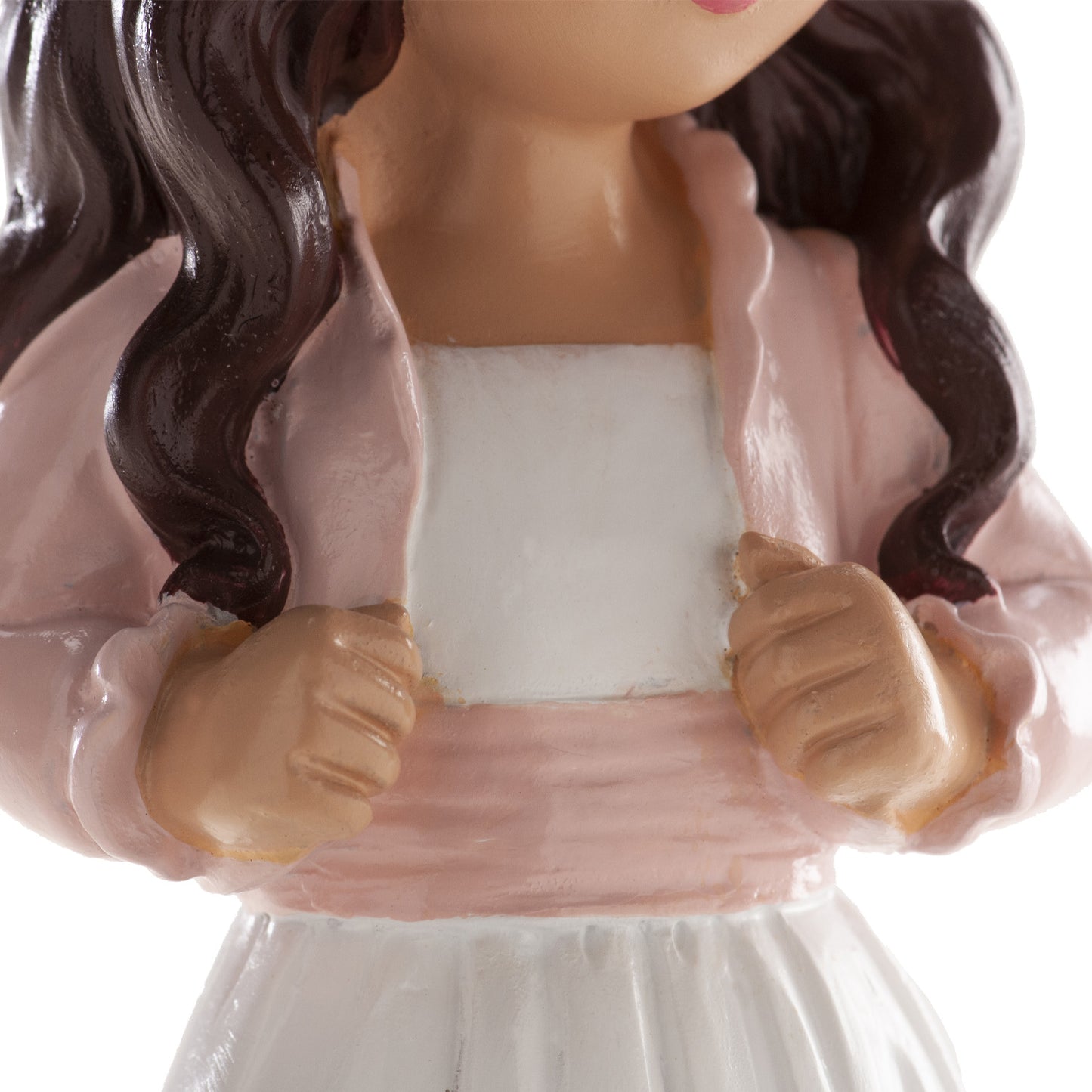 MENINA BOLO COMUNHÃO JAQUETA 15,6CM