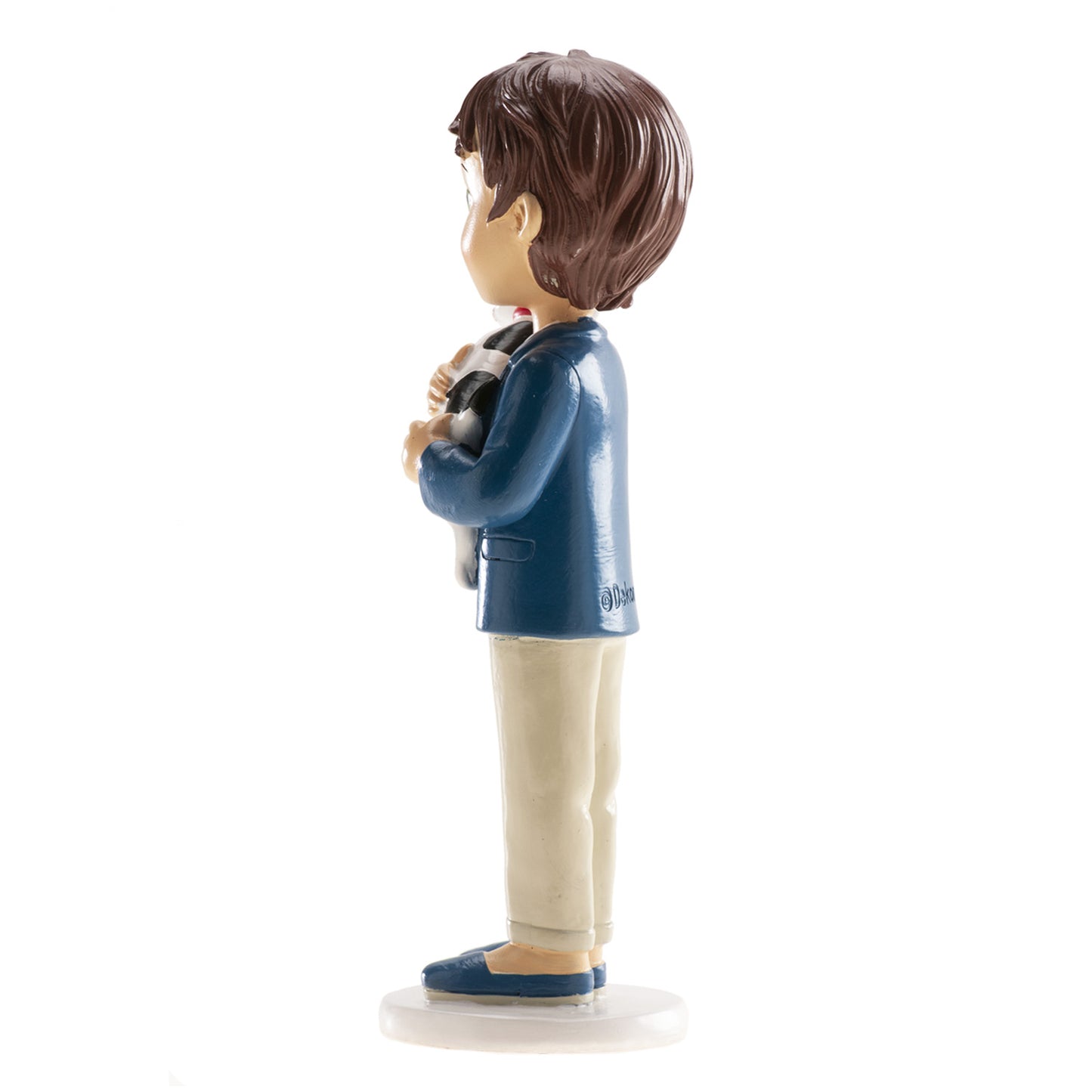 GARÇON COMMUNION AVEC CHIEN 16,5CM