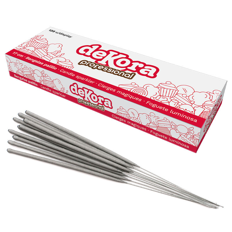 SCATOLA 120 BASTONCINI PIROTECNICI 17 CM
