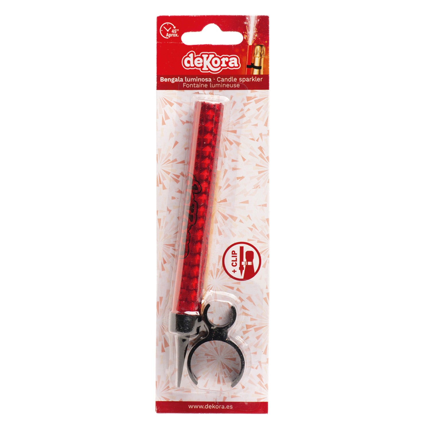 BENGALA CON CLIP 15CM