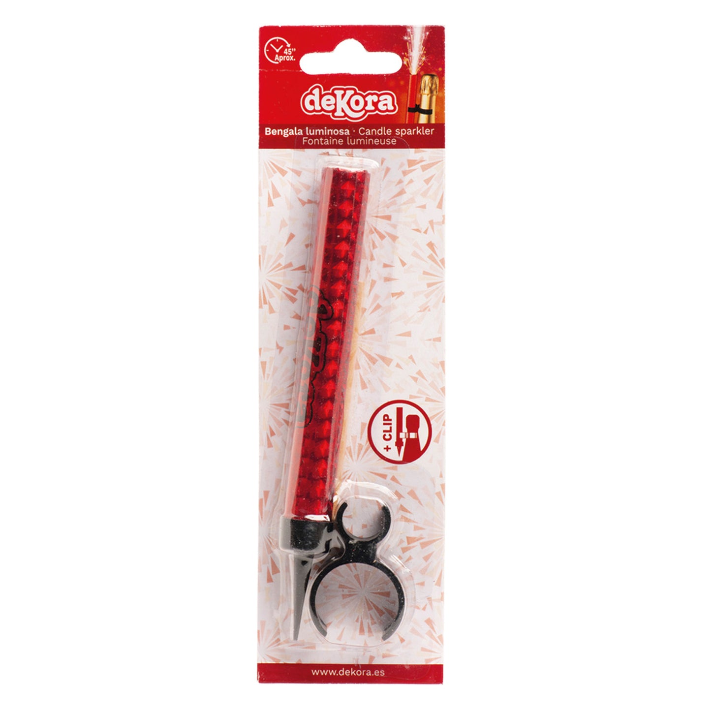 BENGALA CON CLIP 15CM