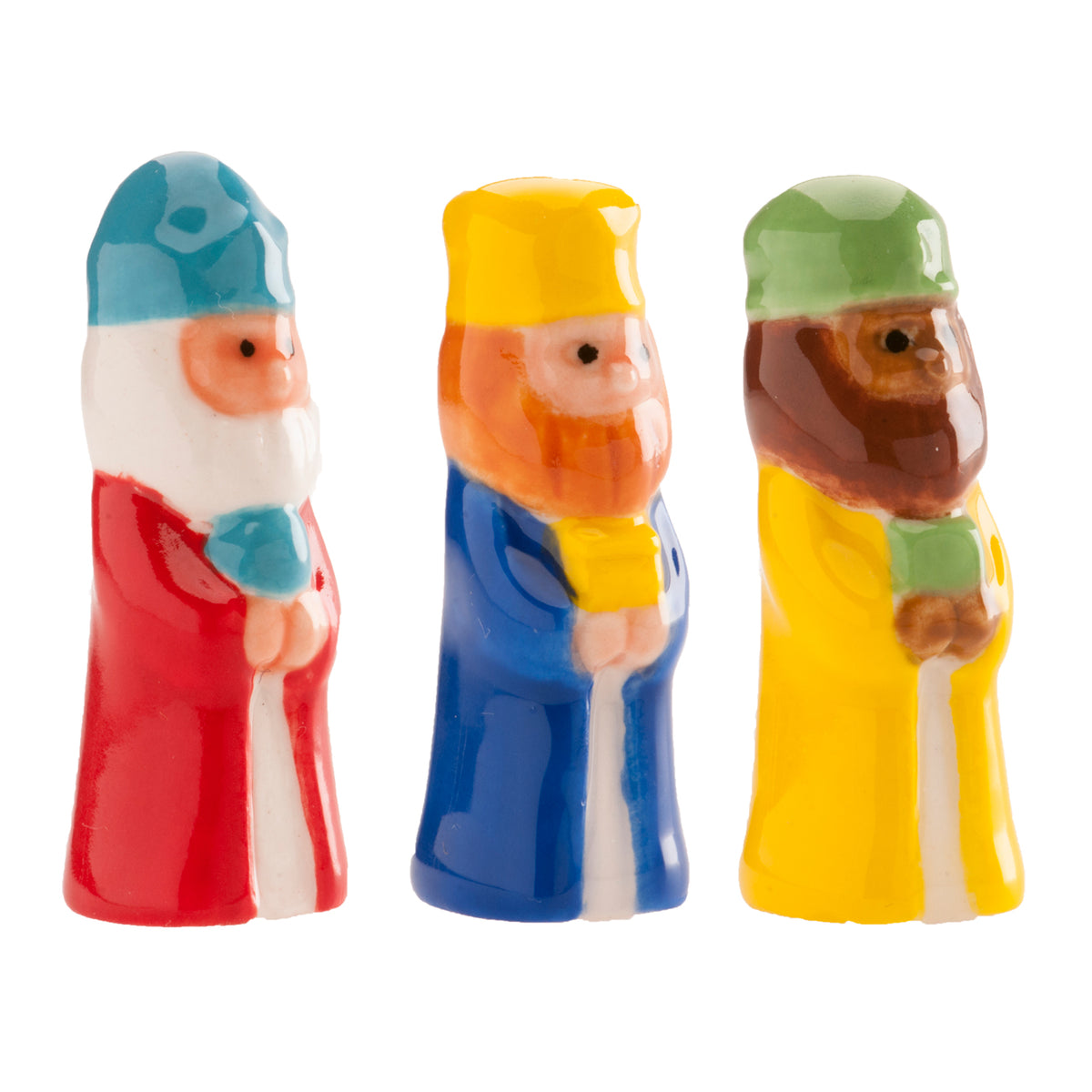 TRE RE MAGI CERAMICA TORTA DEI RE MAGI 3~3.5CM