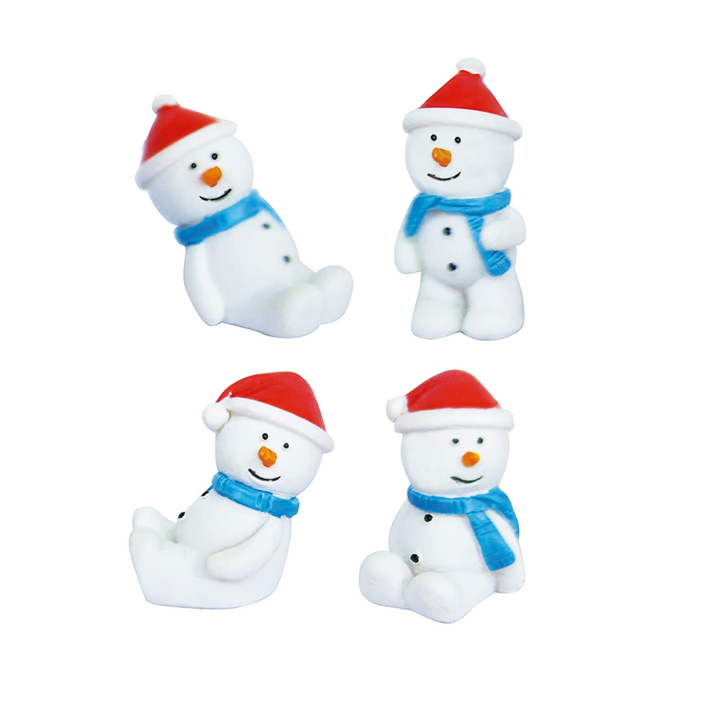FIGURAS RESINA PARA BOLO REI BONECO DE NEVE 3~3.5CM