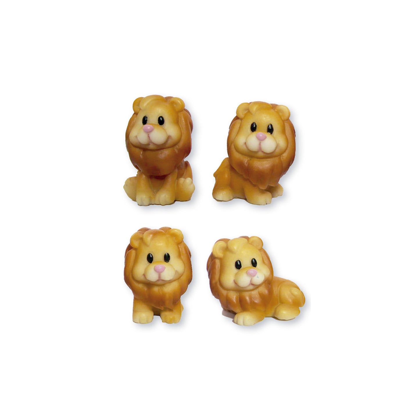 FIGURAS RESINA ROSCÓN 3D LEONES 3-3.5CM