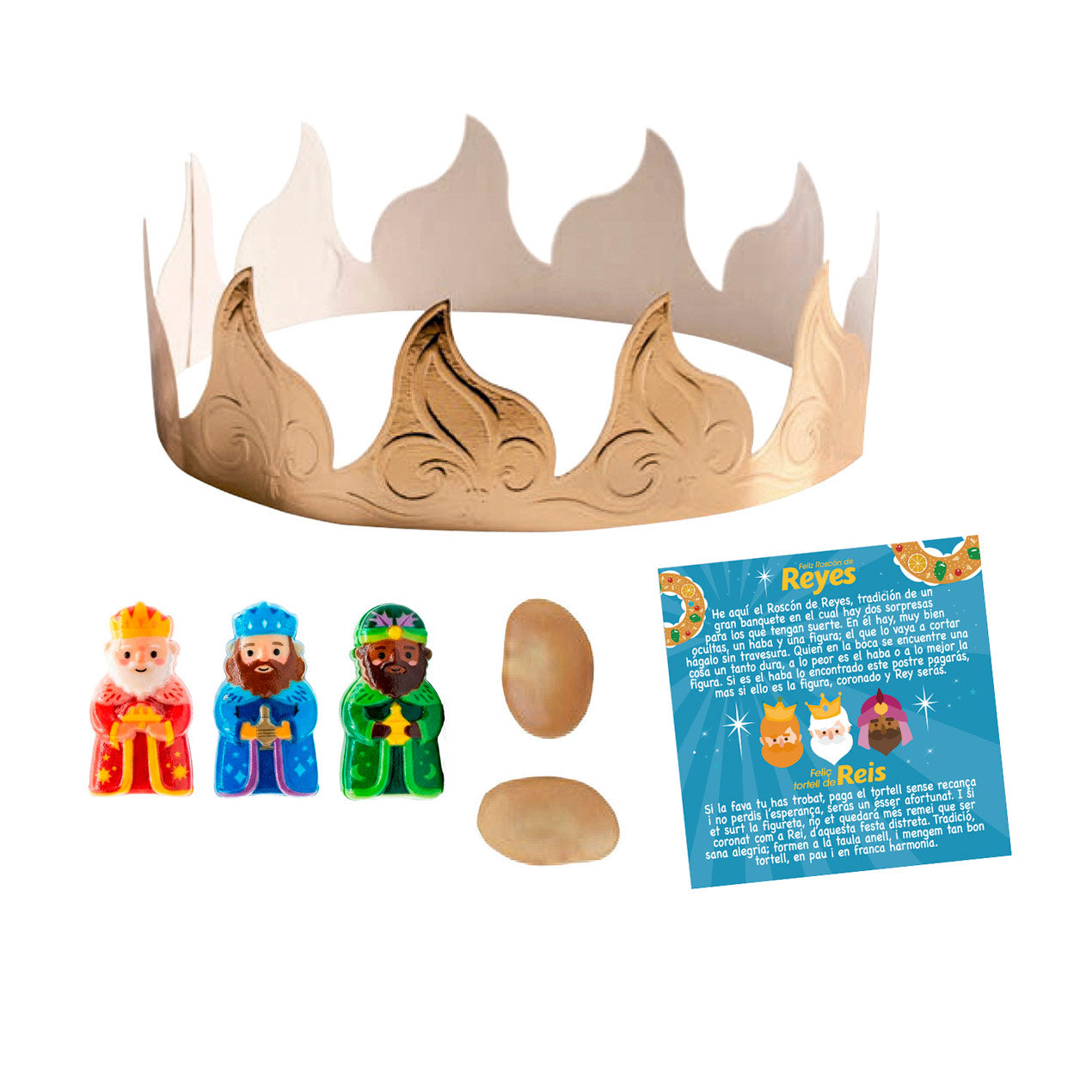 CAJA SURT BACK EUROPE ROSCON  ORO CAST/CATALAN