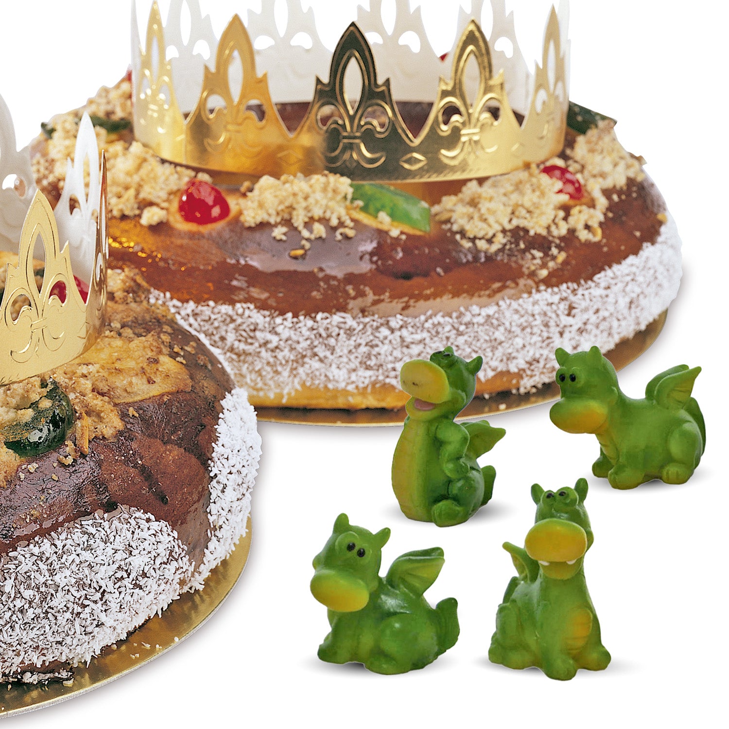 POLYRESIN DRAGONS FIGURINES 3-3.5CM