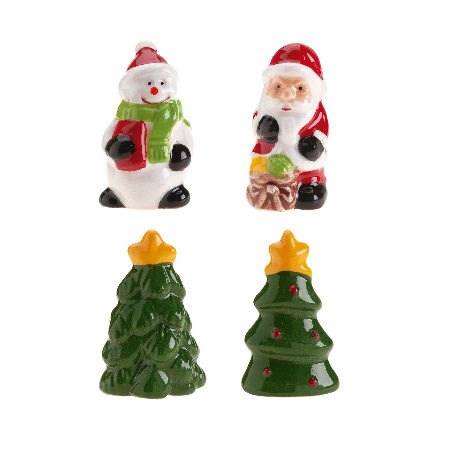 FIGURAS ROSCÓN CERÁMICA SURTIDO NAVIDEÑO 3-3.5CM