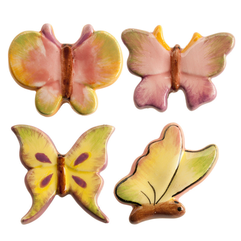 FIGURAS PORCELANA DE ROSCÓN MARIPOSAS 3 CM