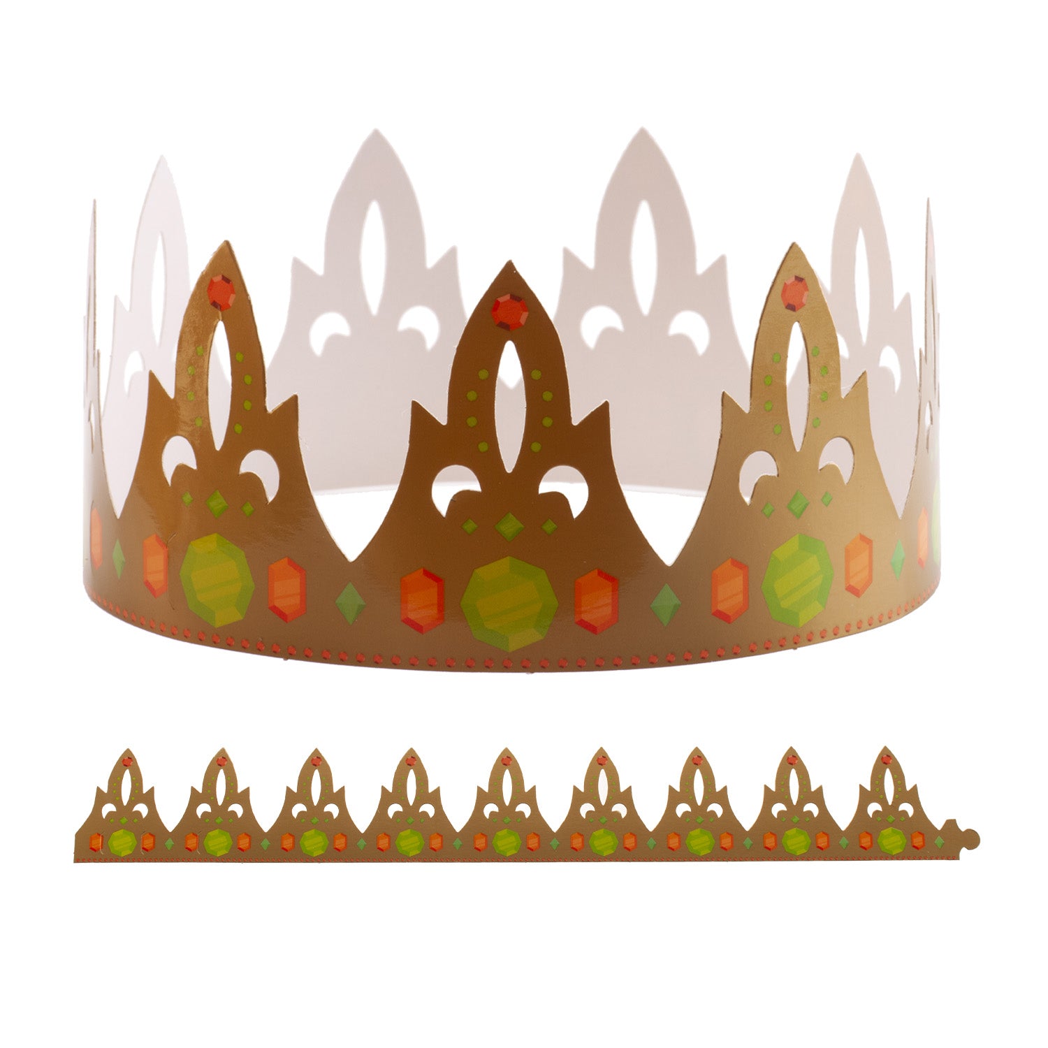 CORONA DE REYES ROYAL 8CM