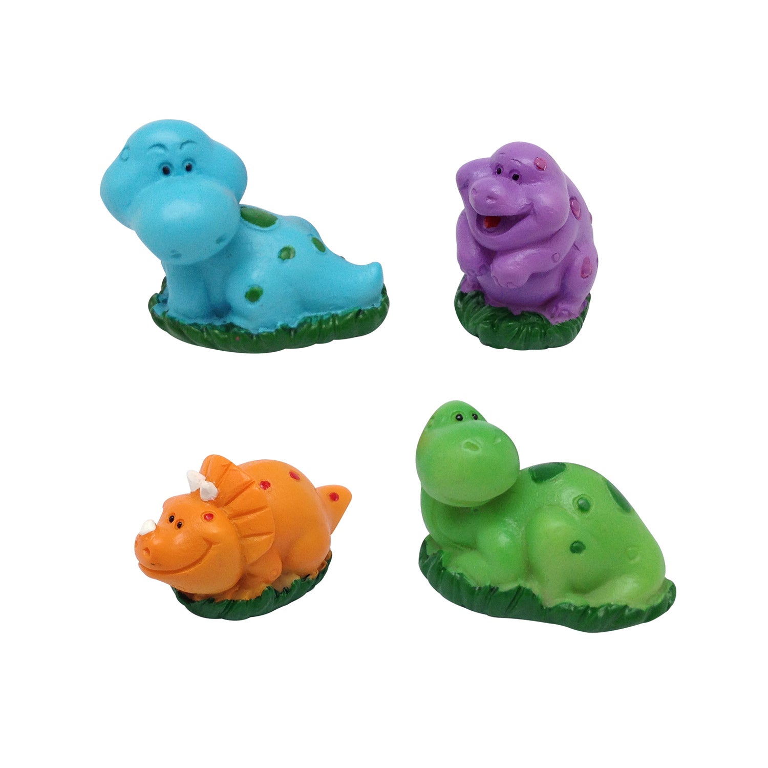 FIGURINE RESINA PER TORTA ROSCÓN 3D DINOSAURI 3-3,5CM