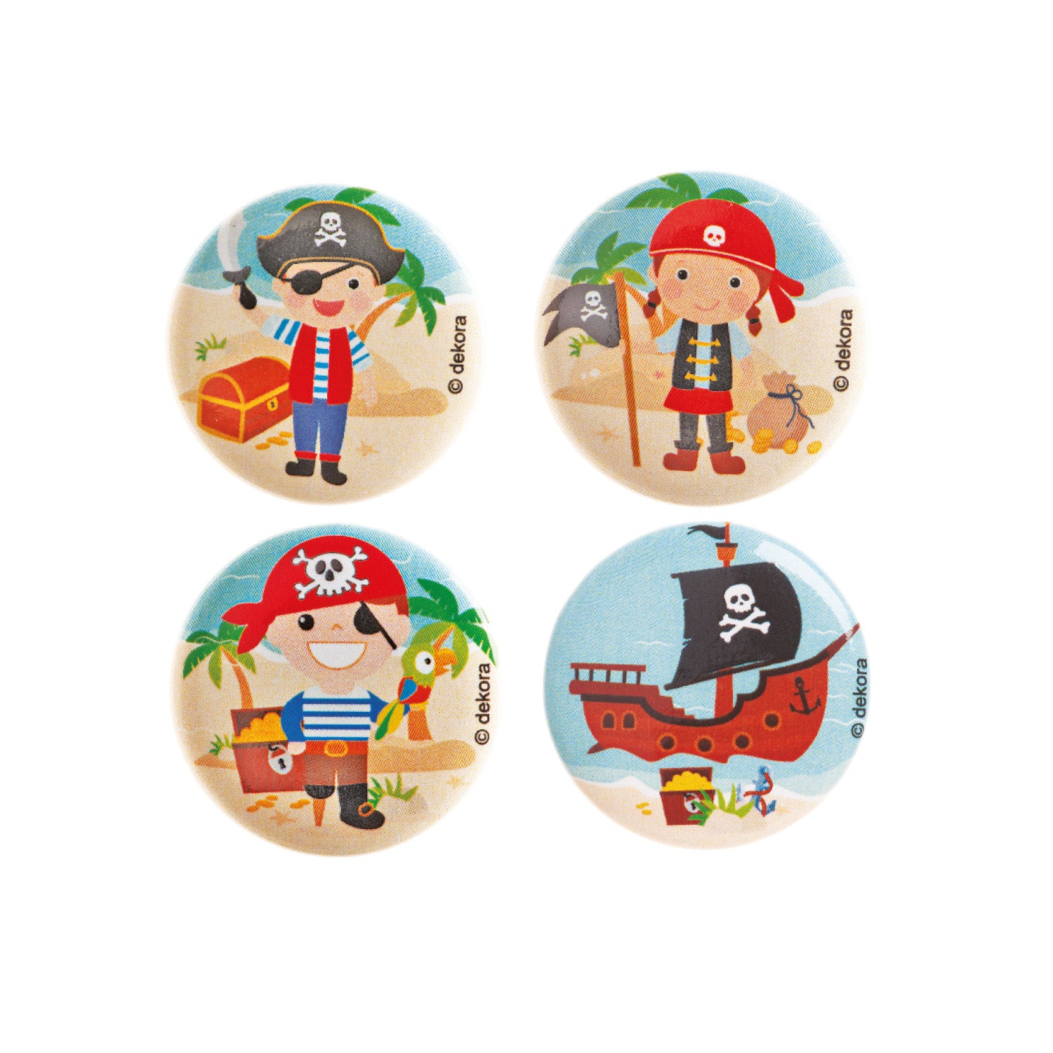 FIGURAS PARA ROSCÓN CHAPAS PIRATAS  3~3.5CM