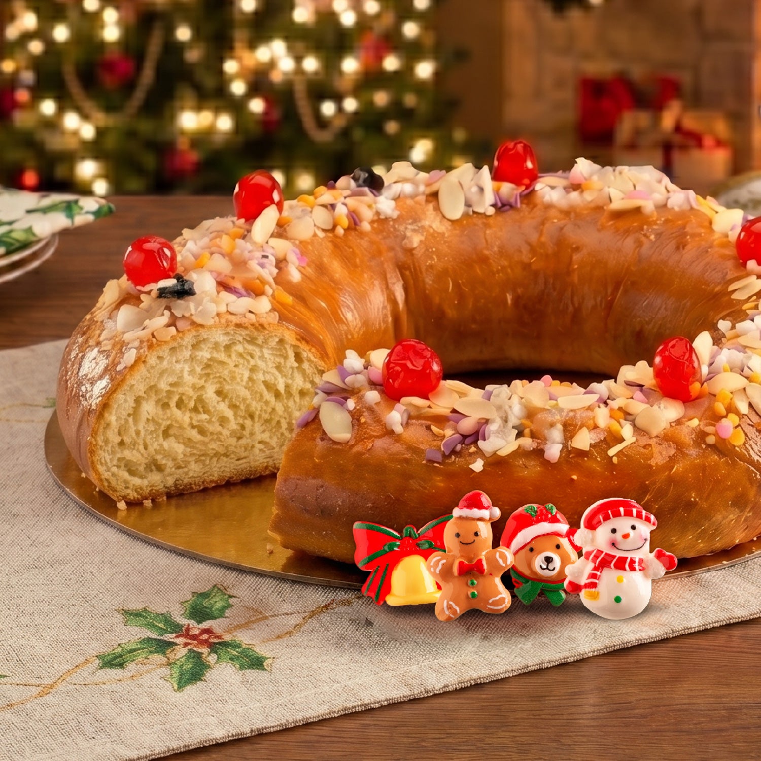 FIGURAS ROSCÓN 2D FUNNY XMAS PVC 3-3.5CM