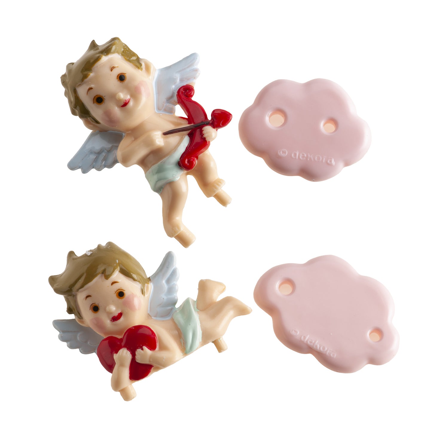 SORTIDO 2 MODELOS CUPIDOS DE PLÁSTICO COM BASE 24 UNID