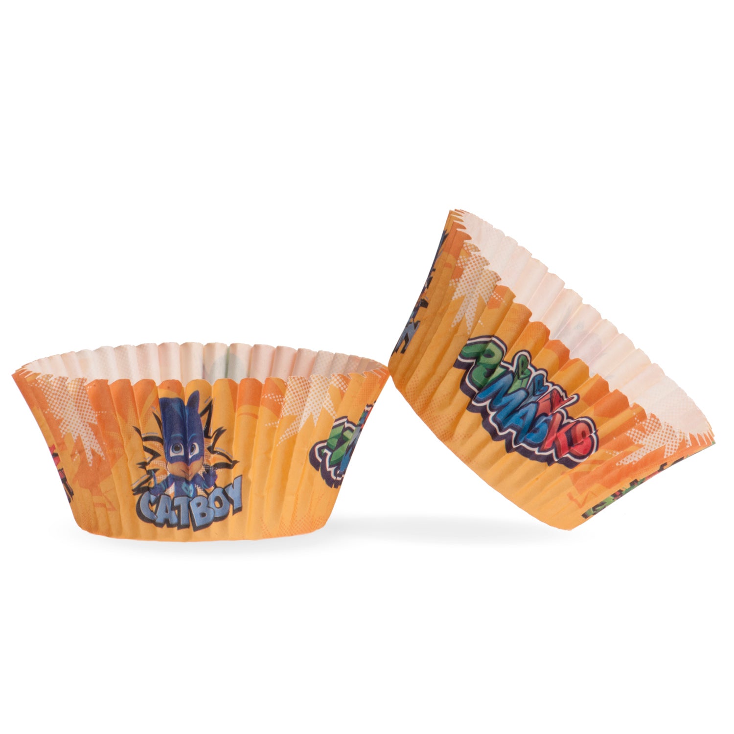 BLISTER 25 CÁPSULAS CUPCAKE PJ MASKS Ø 5CM H 3 CM