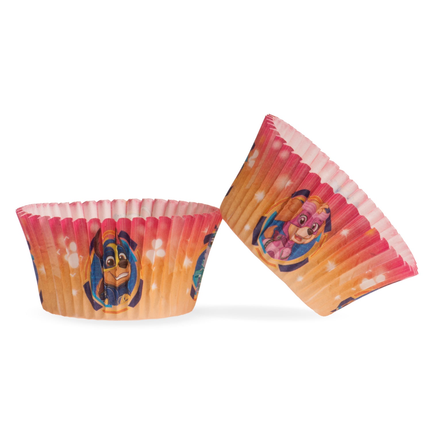 BLISTER 25 CÁPSULAS CUPCAKE PATRULLA CANINA Ø 5CM H 3 CM