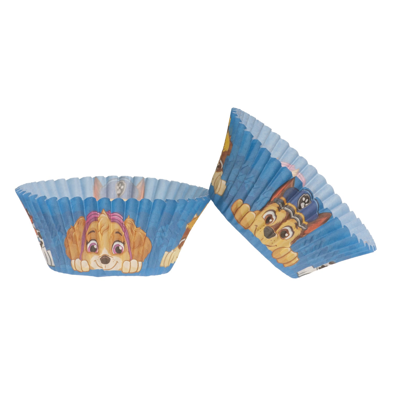 BLISTER 25 CÁPSULAS CUPCAKE PATRULLA CANINA Ø 5CM H 3 CM