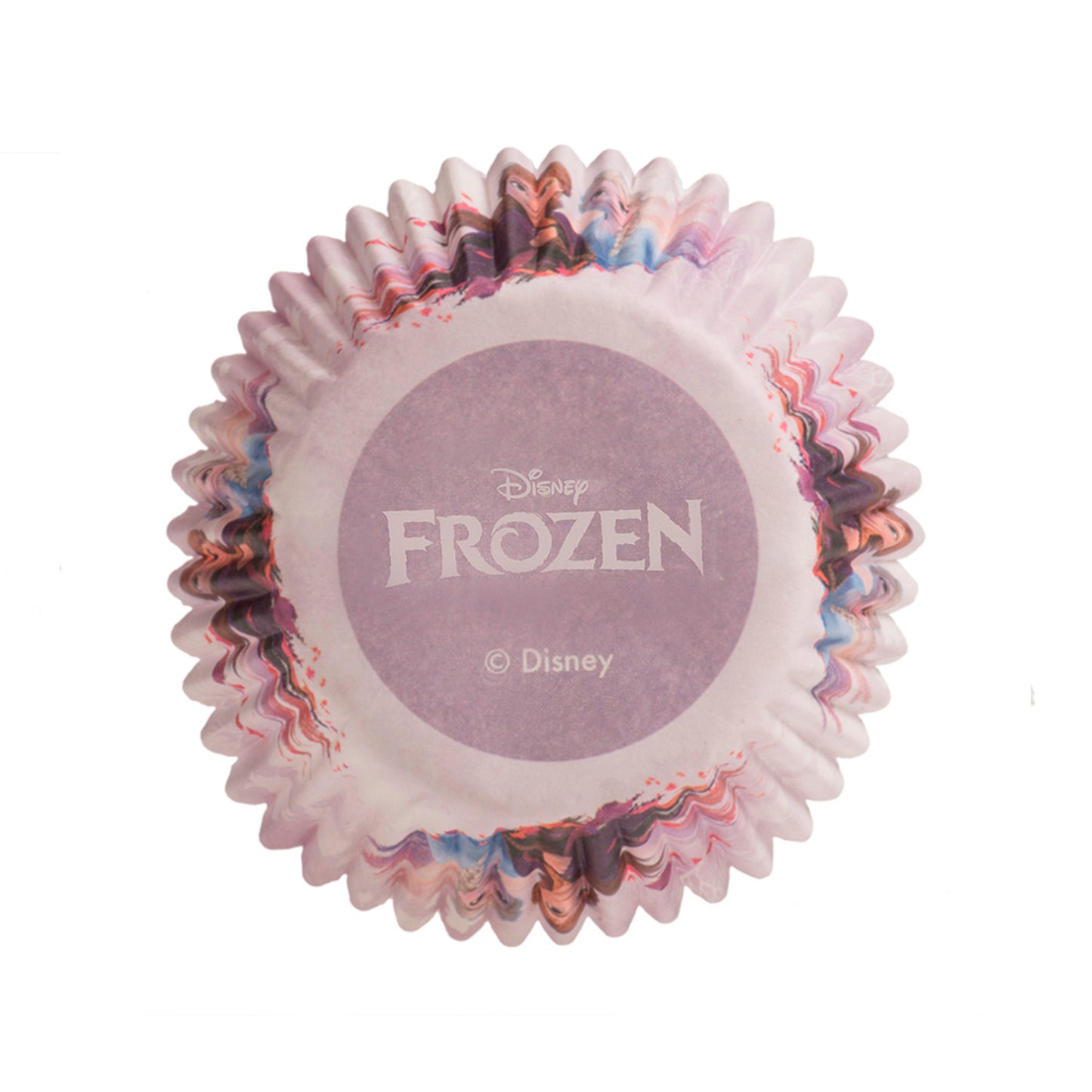 8 BLISTERS 25 CÁPSULAS CUPCAKE FROZEN  Ø 5 CM X H 3 CM