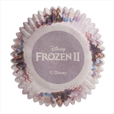 8 BLISTERS 25 CÁPSULAS CUPCAKE FROZEN  Ø 5 CM X H 3 CM