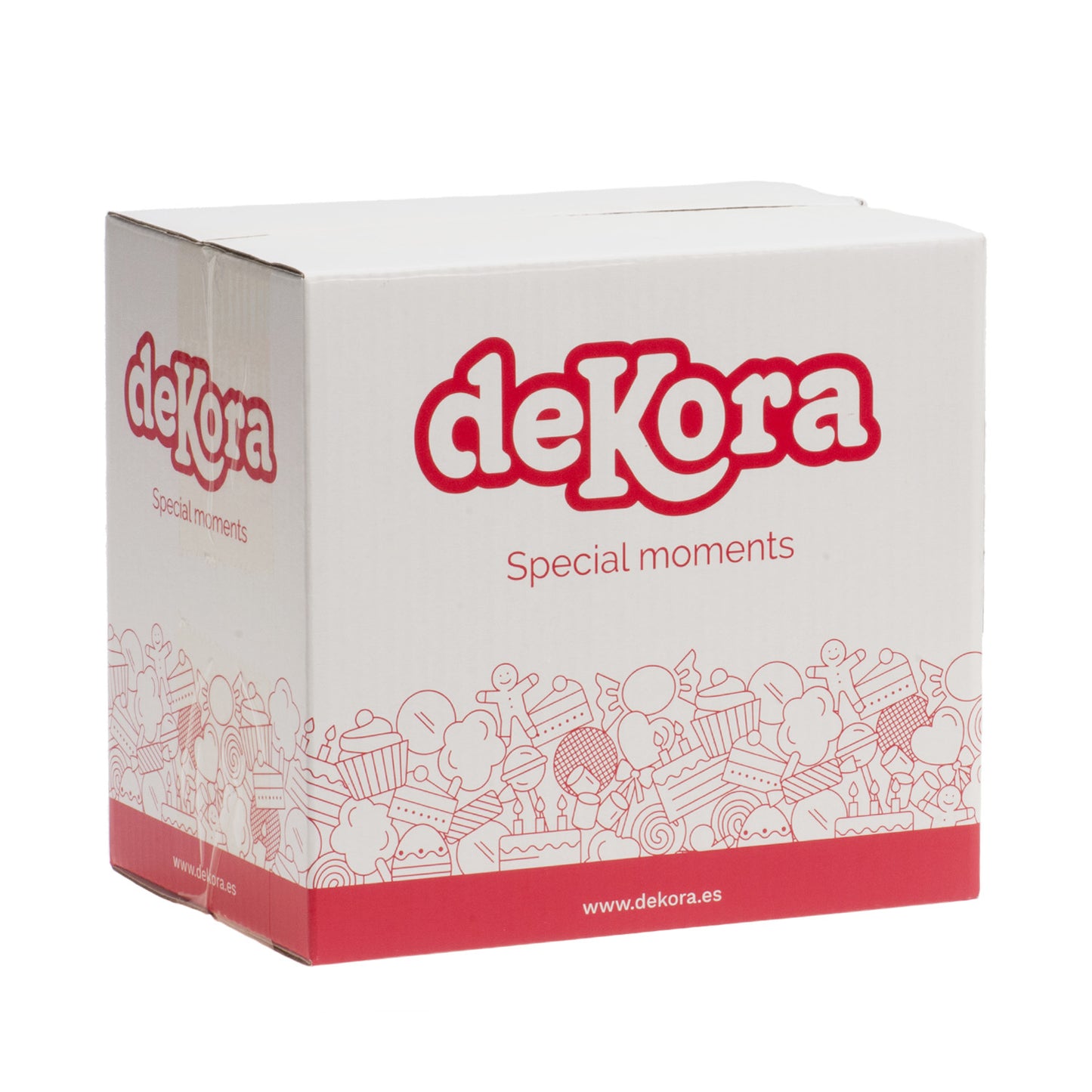 BLISTER 25 CAISSETTES POUR CUPCAKES FOOTBALL Ø 5CM H 3CM